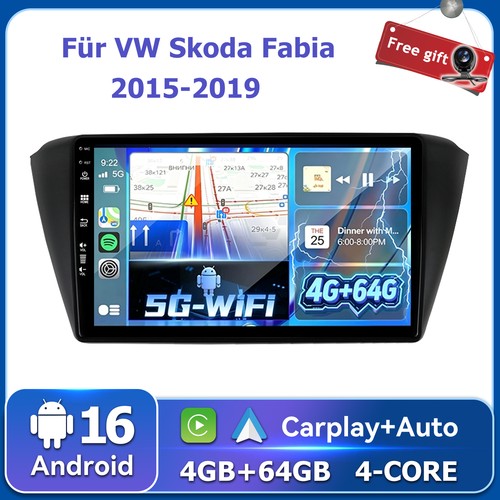 4gb 64gb für skoda fabia - vw,
