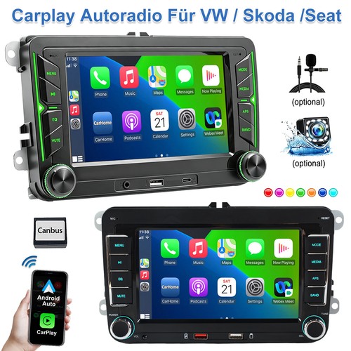 Carplay autoradio für golf - vw,