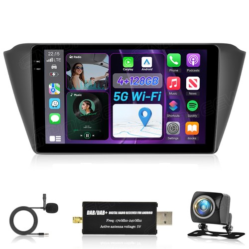 Dab 128gb carplay android - dab+, 4+128gb